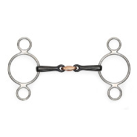 Mors cheval 2 anneaux Shires - Matériel d'équitation