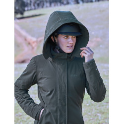 Blouson long Weatherbeeta imperméable femme Vert de minuit