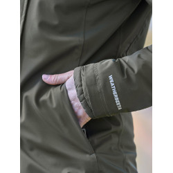 Blouson long Weatherbeeta imperméable femme Vert de minuit