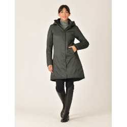 Blouson long Weatherbeeta imperméable femme Vert de minuit