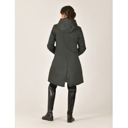 Blouson long Weatherbeeta imperméable femme Vert de minuit