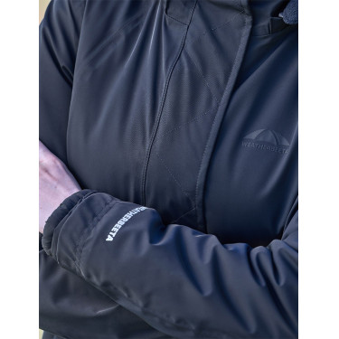 Blouson Weatherbeeta Protect col montant Marine Bleu marine
