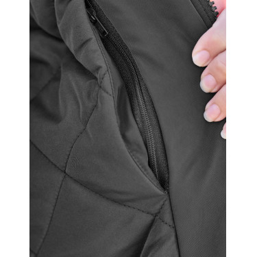 Blouson zippé Dublin veste d'équipe Noir Blouson zippé Dublin veste d'équipe Noir