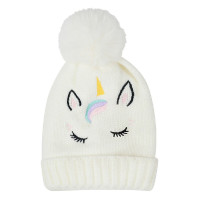Bonnet Licorne Dublin brodé enfant Blanc Bonnet Licorne Dublin brodé enfant Blanc