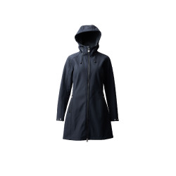 Veste chauffante longue Jadine Horze hiver Marine Bleu marine