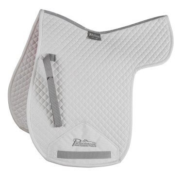 Tapis de selle Numnah Performance Shires Blanc