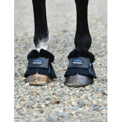 Cloches avec mouton Weatherbeeta Tough-Tec Impact Fleece Trim Noir / noir