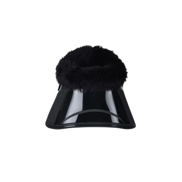 Cloches avec mouton Weatherbeeta Tough-Tec Impact Fleece Trim Noir / noir Cloches avec mouton Weatherbeeta Tough-Tec Impact Fleece Trim Noir / noir