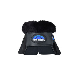 Cloches avec mouton Weatherbeeta Tough-Tec Impact Fleece Trim Noir / noir