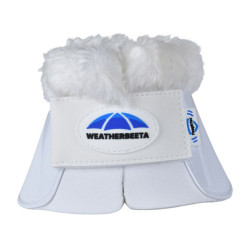 Cloches avec mouton Weatherbeeta Tough-Tec Impact Fleece Trim Blanc / blanc