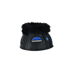 Cloches caoutchouc mouton Weatherbeeta Tough-Tec Prime Fleece Trim Noir / noir Cloches caoutchouc mouton Weatherbeeta Tough-Tec Prime Fleece Trim Noir / noir
