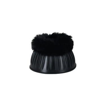Cloches caoutchouc mouton Weatherbeeta Tough-Tec Prime Fleece Trim Noir / noir Cloches caoutchouc mouton Weatherbeeta Tough-Tec Prime Fleece Trim Noir / noir