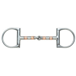 Mors Verdun rouleaux Shires Acier inoxydable