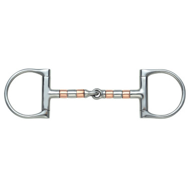 Mors Verdun rouleaux Shires Acier inoxydable