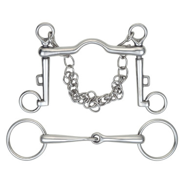 Mors Weymouth Shires Acier inoxydable