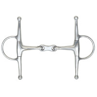 Mors à aiguilles double brisure Shires Acier inoxydable Mors à aiguilles double brisure Shires Acier inoxydable