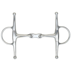 Mors à aiguilles double brisure Shires Acier inoxydable Mors à aiguilles double brisure Shires Acier inoxydable