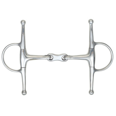 Mors à aiguilles double brisure Shires Acier inoxydable Mors à aiguilles double brisure Shires Acier inoxydable