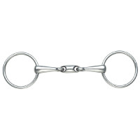 Mors simple 18 mm Lozenge Shires Acier inoxydable