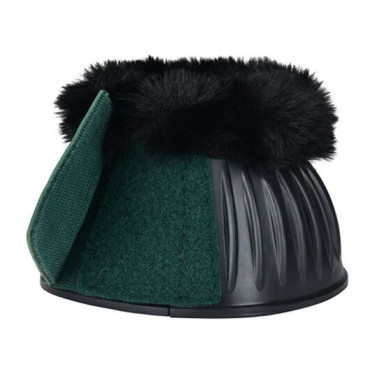 Cloches caoutchouc mouton Weatherbeeta Tough-Tec Prime Fleece Trim Noir / vert forêt