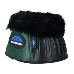 Cloches caoutchouc mouton Weatherbeeta Tough-Tec Prime Fleece Trim Noir / vert forêt