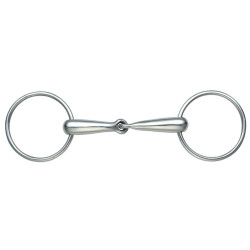 Mors de course Shires Acier inoxydable