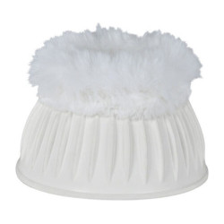 Cloches caoutchouc mouton Weatherbeeta Tough-Tec Prime Fleece Trim Blanc / blanc