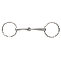 Mors simple Shires brisé Acier inoxydable