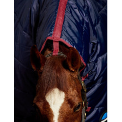 Couverture d'écurie Weatherbeeta ComFiTec 210D Channel 100g combo Marine / bourgogne Couverture d'écurie Weatherbeeta ComFiTec 210D Channel 100g combo Marine / bourgogne