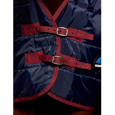 Couverture d'écurie Weatherbeeta ComFiTec 210D Channel 100g combo Marine / bourgogne Couverture d'écurie Weatherbeeta ComFiTec 210D Channel 100g combo Marine / bourgogne