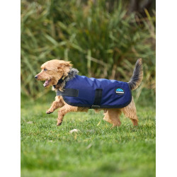 Couverture imperméable pour chien Weatherbeeta ComFiTec Classic Marine Bleu marine