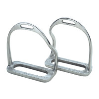Etriers branche courbé Shires Acier inoxydable Etriers branche courbé Shires Acier inoxydable