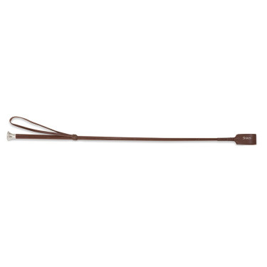 Cravache de saut en cuir Shires Marron Cravache de saut en cuir Shires Marron