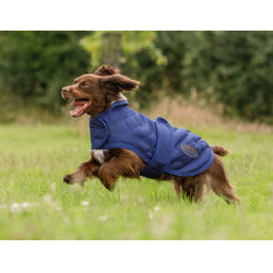 Couverture pour chien Weatherbeeta ComFiTec Deluxe Diamond Quilt Marine Bleu marine