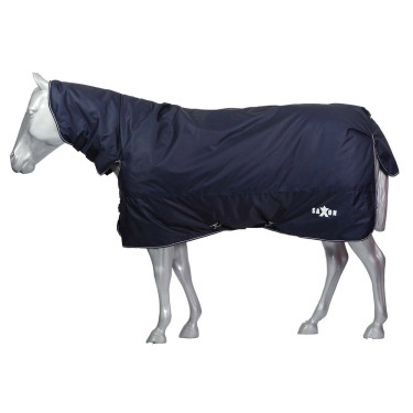 Couverture Saxon Defiant 600D Combo cou Marine / blanc Bleu Couverture Saxon Defiant 600D Combo cou Marine / blanc Bleu