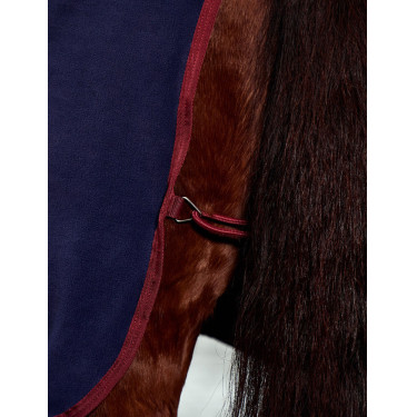 Couverture séchante Weatherbeeta antistatique en polaire combo Marine / bourgogne Couverture séchante Weatherbeeta antistatique en polaire combo Marine / bourgogne