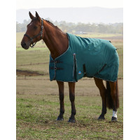 Couverture Weatherbeeta ComFiTec Classic Turnout 220g Vert forêt / noir