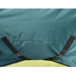 Couverture Weatherbeeta ComFiTec Classic Turnout 220g Vert forêt / noir Couverture Weatherbeeta ComFiTec Classic Turnout 220g Vert forêt / noir