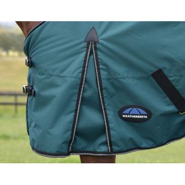 Couverture Weatherbeeta ComFiTec Classic Turnout 220g Vert forêt / noir Couverture Weatherbeeta ComFiTec Classic Turnout 220g Vert forêt / noir