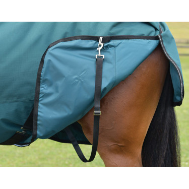 Couverture Weatherbeeta ComFiTec Classic Turnout 220g Vert forêt / noir Couverture Weatherbeeta ComFiTec Classic Turnout 220g Vert forêt / noir