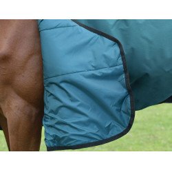 Couverture Weatherbeeta ComFiTec Classic Turnout 220g Vert forêt / noir Couverture Weatherbeeta ComFiTec Classic Turnout 220g Vert forêt / noir