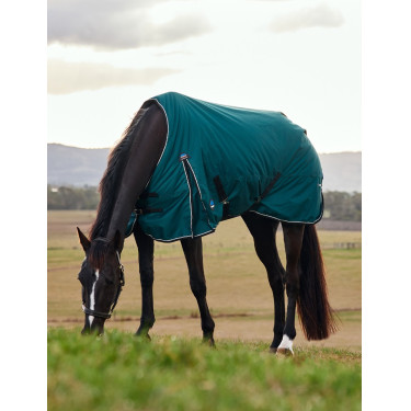 Couverture Weatherbeeta ComFiTec Classic Turnout 50g Vert forêt / noir Couverture Weatherbeeta ComFiTec Classic Turnout 50g Vert forêt / noir