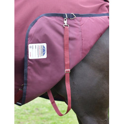 Couverture Weatherbeeta ComFiTec Essential Turnout 220g Bourgogne / marine Couverture Weatherbeeta ComFiTec Essential Turnout 220g Bourgogne / marine