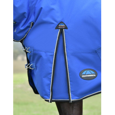 Couverture Weatherbeeta ComFiTec Essential Turnout 220g combo Cobalt / noir Bleu Couverture Weatherbeeta ComFiTec Essential Turnout 220g combo Cobalt / noir Bleu