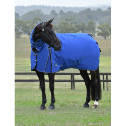 Couverture Weatherbeeta ComFiTec Essential Turnout 220g combo Cobalt / noir Bleu Couverture Weatherbeeta ComFiTec Essential Turnout 220g combo Cobalt / noir Bleu