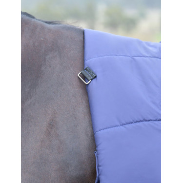 Couverture Weatherbeeta ComFiTec Essential Turnout 220g combo Marine / bourgogne Bleu marine