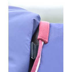 Couverture Weatherbeeta ComFiTec Essential Turnout 220g couvre cou détachable Marine / bourgogne Couverture Weatherbeeta ComFiTec Essential Turnout 220g couvre cou détachable Marine / bourgogne