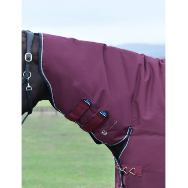 Couverture Weatherbeeta ComFiTec Essential Turnout 360g combo Bourgogne / marine Couverture Weatherbeeta ComFiTec Essential Turnout 360g combo Bourgogne / marine