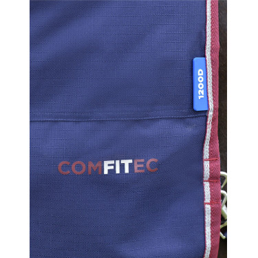 Couverture Weatherbeeta ComFiTec Essential Turnout 360g combo Marine / bourgogne