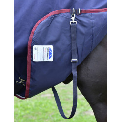 Couverture Weatherbeeta ComFiTec Essential Turnout 360g combo Marine / bourgogne